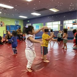 The Little Gym of Everett - Favorite part were the bubbles!