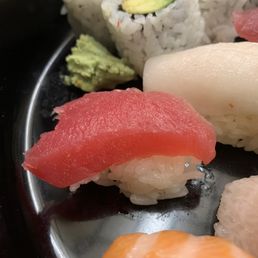 Nice thick pieces of fish Nice thick pieces of fish