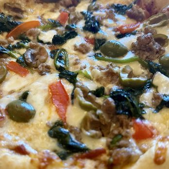 Terra Kitchen - Ranch Sausage Pizza - New American Near Me - Redmond, Oregon