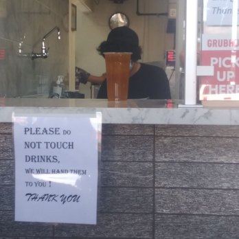 Ding Tea Reno - Hands to your self and your drinks only - Bubble Tea Near Me - Reno, Nevada