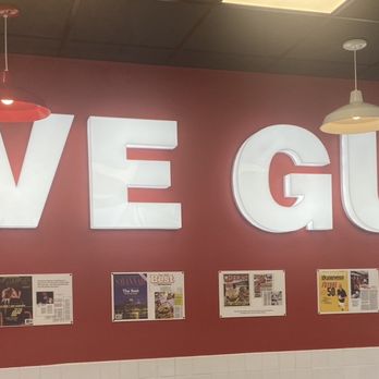 Five Guys - Interior wall :) - Burgers Near Me - Austell, Georgia Five Guys - Interior wall :) - Burgers Near Me - Austell, Georgia