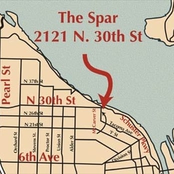 The Spar - Map to Happy Places - Bars Near Me - Tacoma, Washington The Spar - Map to Happy Places - Bars Near Me - Tacoma, Washington