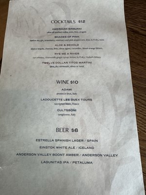 Menu photo 4 Chelsea Santa Monica, CA Menu photo 4 Chelsea Santa Monica, CA