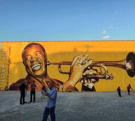 Louis Armstrong Mural by null