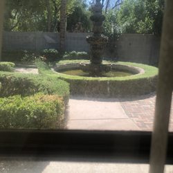 Angel Care Home - Beautiful fountain in the backyard
