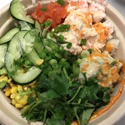 Surimi crab bowl Surimi crab bowl