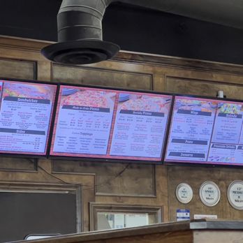 Barro's Pizza - menus on multiple screens - Pizza Near Me - Scottsdale, Arizona