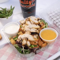 Salty's BBQ & Catering - Grilled Chicken Salad