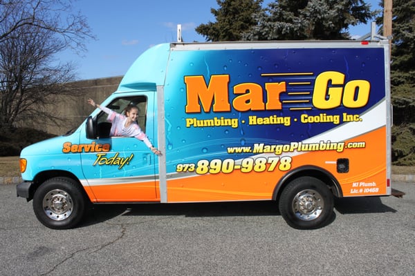 MarGo Plumbing Heating Cooling Logo