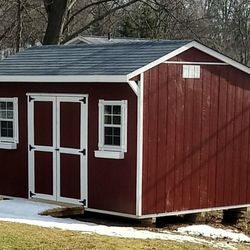 Just-A-Shed - On Site Installed
10x14 Deluxe Saltbox 7'sw