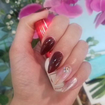 Rex Nails - Thanks tiffany for the amazing design - Nail Salons Near Me - Long Beach, California