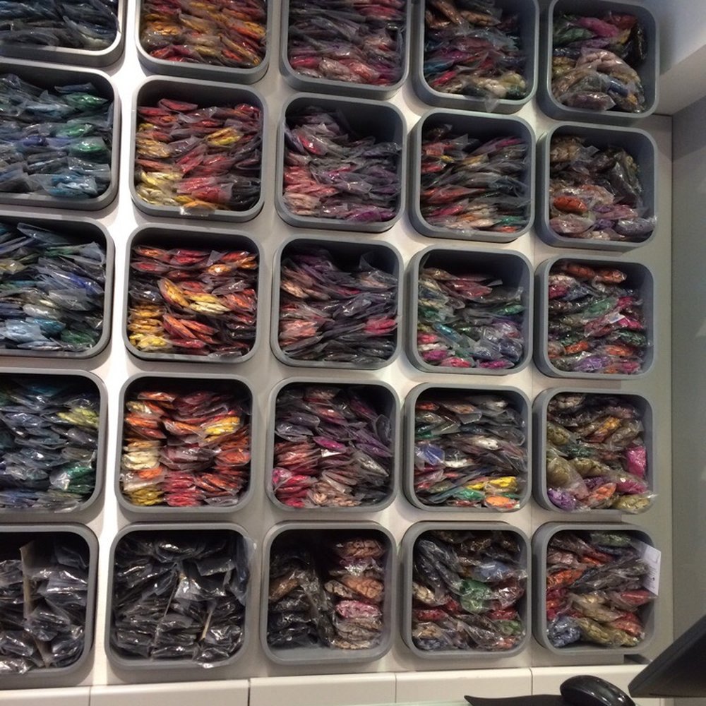 JB Guanti - Shelves of gloves - Leather Goods Near Me - Paris, 75