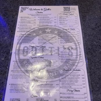 Gotti's - The menu - Seafood Near Me - Houston, Texas