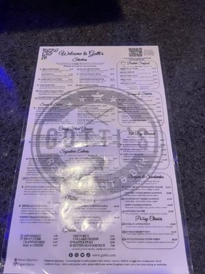 Menu photo 5 Gotti's Houston, TX