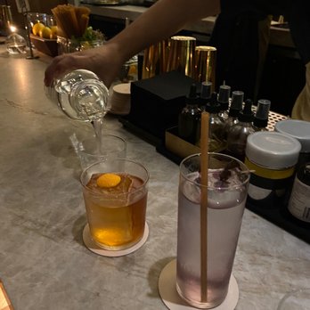Kaori - Old fashion and an elevated G & T - Asian Fusion Near Me - Miami, Florida Kaori - Old fashion and an elevated G & T - Asian Fusion Near Me - Miami, Florida