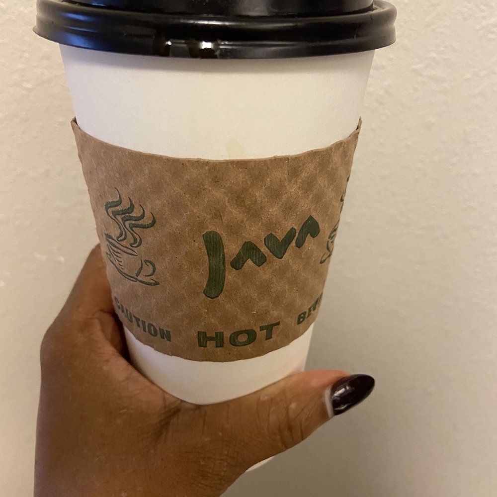 Perkspiration with caramel and almond milk Perkspiration with caramel and almond milk