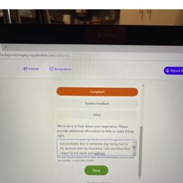 Proof of complaint submitted almost a month ago with no follow up Proof of complaint submitted almost a month ago with no follow up