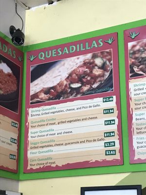 Menu photo 5 Super Cuca's Taqueria Santa Barbara, CA