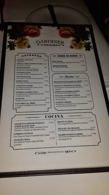 Menu photo 7 Gardiner Buenos Aires, C