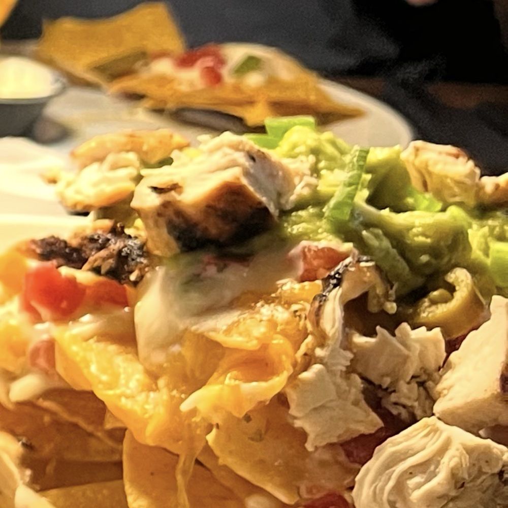 Nachos with chicken Nachos with chicken
