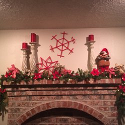 HG Design Interiors - Getting the mantle ready.