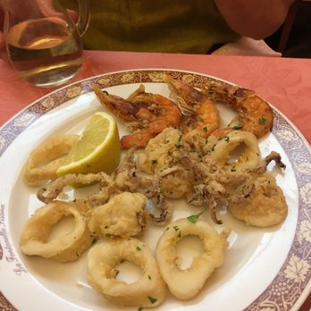La Fontanella Sistina - Calamari and scampi - Italian Near Me - Rome, RM
