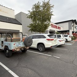 Trader Joe's - NE of Gilbert and Baseline 11/25 Indiana Jones was at Trader Joe's.