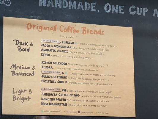 Menu photo 7 Philz Coffee Sacramento, CA Menu photo 7 Philz Coffee Sacramento, CA