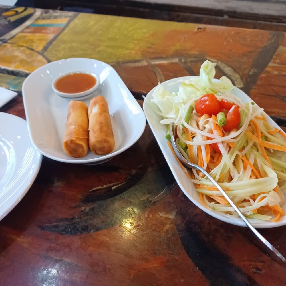 Lung Yai Thai Tapas - Crispy Spring Rolls and Somtam(papaya salad) - Tapas/Small Plates Near Me - Miami, Florida Lung Yai Thai Tapas - Crispy Spring Rolls and Somtam(papaya salad) - Tapas/Small Plates Near Me - Miami, Florida