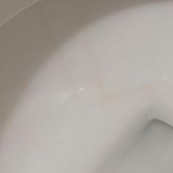 Residence Inn by Marriott Philadelphia Langhorne - Stains inside the towel bowl.