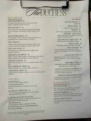 Menu photo 7 The Duchess Pleasanton, CA Menu photo 7 The Duchess Pleasanton, CA