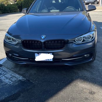 The Great Auto Body - Before - F30 Baseline front bumper - Body Shops Near Me - Santa Clara, California