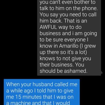 West Texas Firewood - This was their reply to me after being frustrated my husband drove 6 hours for wood and they couldn't be bothered. - Firewood Near Me - Amarillo, Texas