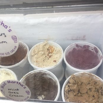 Mad Martha's Ice Cream - Some of their flavors! Yummy :) - Ice Cream & Frozen Yogurt Near Me - Oak Bluffs, Massachusetts Mad Martha's Ice Cream - Some of their flavors! Yummy :) - Ice Cream & Frozen Yogurt Near Me - Oak Bluffs, Massachusetts