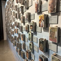 Tucson Jewish Museum & Holocaust Center - survivors....you can place a rock on the top of the photo....