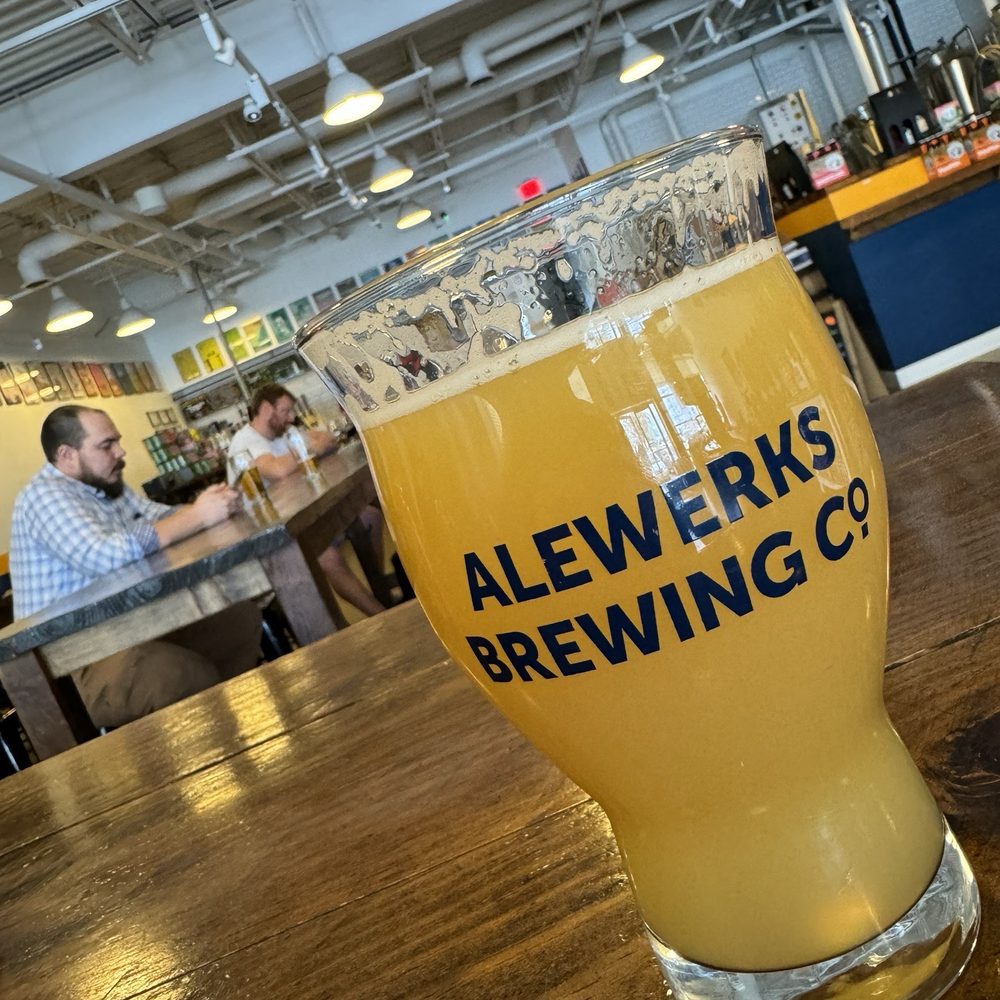 Hazy DIPA in tasting room! Hazy DIPA in tasting room!