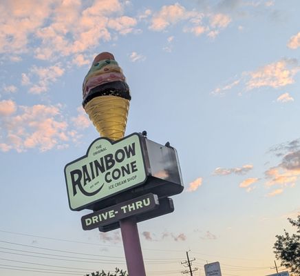 The Original Rainbow Cone by null