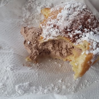 Pinkbox Doughnuts - Chocolate Creme Filled doughnut, yummy! - Donuts Near Me - Henderson, Nevada