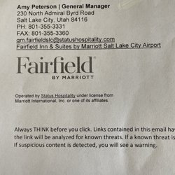 user provided Fairfield By Marriott photo