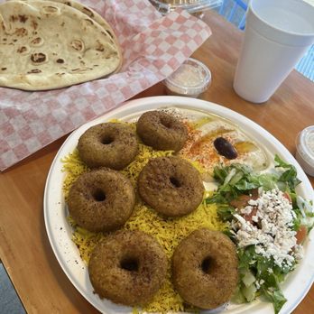 Cairo's Gyros - Falafel (Plate) + Baklava - Mediterranean Near Me - Gilbert, Arizona