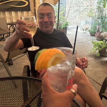 Richmond's Sports Bar - toasting with b - Sports Bars Near Me - Chicago, Illinois