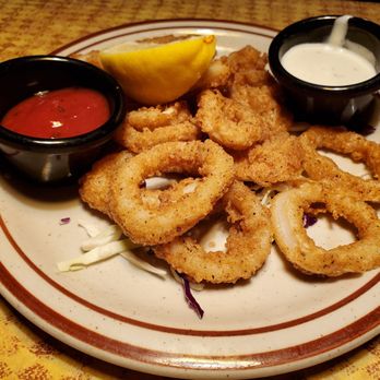 Crabby Jim's Seafood - Complimentary fried calimari - Seafood Near Me - Monterey, California Crabby Jim's Seafood - Complimentary fried calimari - Seafood Near Me - Monterey, California