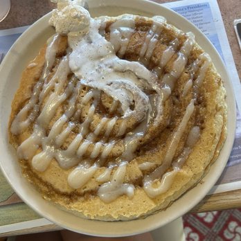Astronomical Pancake House - Cinnamon Swirl Pancakes - Breakfast & Brunch Near Me - Williamsburg, Virginia