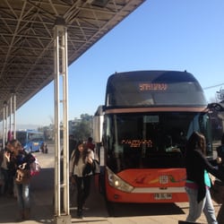 Estación Intermodal Pajaritos - Llegada de buses. Estación Intermodal Pajaritos.