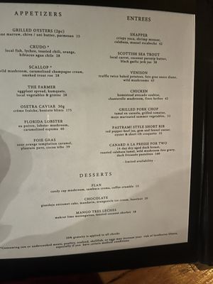 Menu photo 6 Ariete Miami, FL