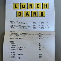 Current menu July 2026 Current menu July 2026