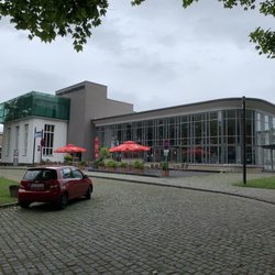 Steinhaus im alten Bahnhof - Außenansicht