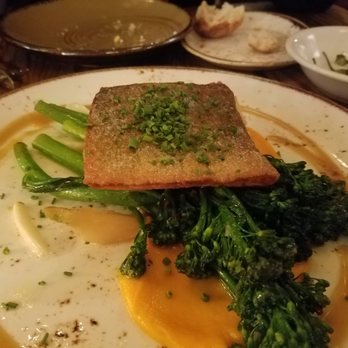 The Table - Marker fish was salmon that night - New American Near Me - San Jose, California The Table - Marker fish was salmon that night - New American Near Me - San Jose, California