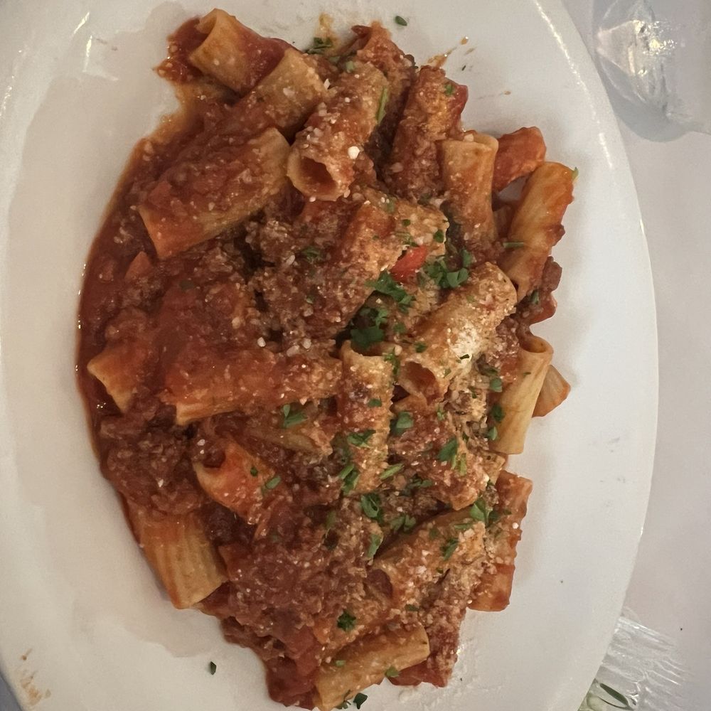 Casa Cosenza - Rigatoni alla Bolognese absolutely delicious, maybe the best I've ever had! - Italian Near Me - Oldsmar, Florida