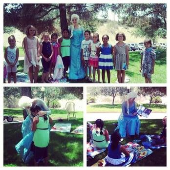 Red Throne Events - Kaya's all girl pool party was extra COOL with queen Elsa! - Party & Event Planning Near Me